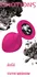 Analni čep Emotions Cutie Medium Pink black crystal 4012-01Lola