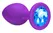 Emotions Cutie Medium Purple light blue crystal 4012-05Lola
