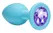 Emotions Cutie Medium Turquoise light purple crystal 4012-04Lola