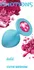 Analni čep Emotions Cutie Medium Turquoise Pink crystal 4012-03Lola