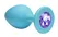 Emotions Cutie Small Turquoise light purple crystal 4011-05Lola