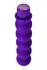 Toifa a-Tois nerealni vibrator, silikon, ljubičasta 17 cm