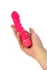Vibrator a-Tois bi TOIFA, silikon, ružičasta, 16 cm