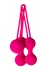 Vaginalne kuglice a-Tois bi TOIFA Redvil, silikon, roze, 16,5 cm