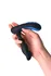 Erotist Second stimulator prostate, silikon, crni, 14 cm