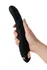 Nerealni vibrator Vaname D-Splash Tornado, Silikon, crni, 25 cm