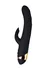 Vibrator sa klitorisnim stimulatorom VANAME D-Splash Thunder, Silikon, Crna, 24,2 cm