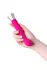 Stimulator za G tačku sa flexibilnom glavom jos GAELL, silikon, ružičasta, 21,6 cm