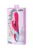 Jos Elli vibrator sa klitorisnim stimulatorom, zagrejan, silikon, roze, 21,5 cm