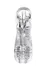 Masturbator nerealan Lingam bi TOIFA Indira, TPE, transparentan, 14 cm