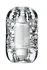 Masturbator nerealan Lingam bi TOIFA Khani, TPE, transparentan, 9 cm