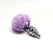 Analni čep Metal Anal Fluffly Twist Plug L Purple 70398AL