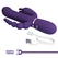 Vibrator zec sa analnom stimulacijom Pretti Love -