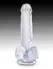 Dildo King Cock transparentan 6  pijetao sa kuglicama Pipedream 575220pd