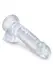 Dildo King Cock transparentan 7  pijetao sa kuglicama Pipedream 575420pd