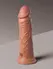 KC Elite vibracioni silikon dong Tan Pipedream Vibrator