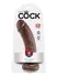 Dildo King Cock 8  Cock - braon Pipedream 550329pd