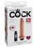 Dildo sa imitacijom ejakulacije King Cock 7  Skuirting Pipedream 560721pd