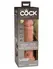KC Elite vibracioni silikon dong Tan Pipedream Vibrator