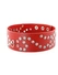 Bdsm ogrlica od crvene kože 18 + za igranje uloga