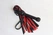 Pleteni flogger crno-crveni 40 repova od 50cm