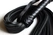 Pletenica flogger Crna 40 repova od 50 cm