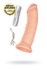 Realstick Elite Kurt realistični vibrator, TPR, telesni, 20 cm