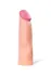 Dodatak za penis TOIFA a-Tois, Softskin, telesni, 16,5 cm
