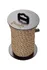 Pecado BDSM Shibari konopac, na kalemu, Juta, bež, 10m