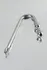 Kuka analni sa dve lopte, Toifa Metal, Metal, srebro, 41 cm