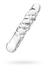 Sekus Glass dvostrani Dildo, staklo, prozirno, 16 cm