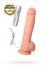 Realstick Elite Franklin realstick vibrator, TPR, telesni, 24 cm