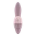 Vibrator sa vakuumskim stimulatorom Satisfier Supernova, roze