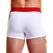 Hustlerovi beli muški boxeri sa širokom gumenom trakom od mikrovlakana