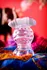 Masturbator nerealan Lingam bi TOIFA Shakti, TPE, transparentan, 9 cm