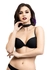 Choker Pecado BDSM, sa šiljcima, koža, crna