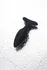 Analna čaura lovense Hush 2 (s), silikon, Crna, 12,1 cm