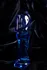 Analni dildo Sekus Glass, staklo, plava, 13 cm