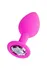 Analna čaura Todo bi Toifa Brilliant, silikon, ružičasta, 7 cm, Ø 2 cm, 50 g