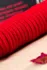 Uže za vezivanje stvari-trbušnjaci, Textil, crvena, 1000 cm
