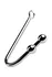Kuka analni sa dve lopte, Toifa Metal, Metal, srebro, 41 cm
