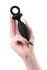 Erotist strob m - size Analni čep, silikon,Crna, 13,5 cm