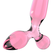 Dildo Satisfier Triple Cristal 2, roze