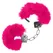 Ultra Fluffi Furri cuffs-Pink metalne lisice sa veštačkim krznom