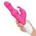 Živahni vibrator sa rotirajućim perlicama Pleasure Pearls Rabbit Pink