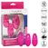 Stege za bradavice sa daljinskim upravljanjem REMOTE NIPPLE CLAMPS (pink)