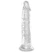Dildo King Cock transparentan, 20 cm
