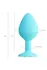 Analna čaura Todo bi Toifa Brilliant, silikon, plava, 8 cm, Ø 3 cm, 50 g