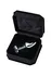 Analna čaura Metal bi TOIFA, metal, srebro, sa belim kristalom, 7,5 cm, Ø 3 cm, 145 g