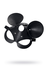 Pecado BDSM Maska, sa ušima miša, koža, crna